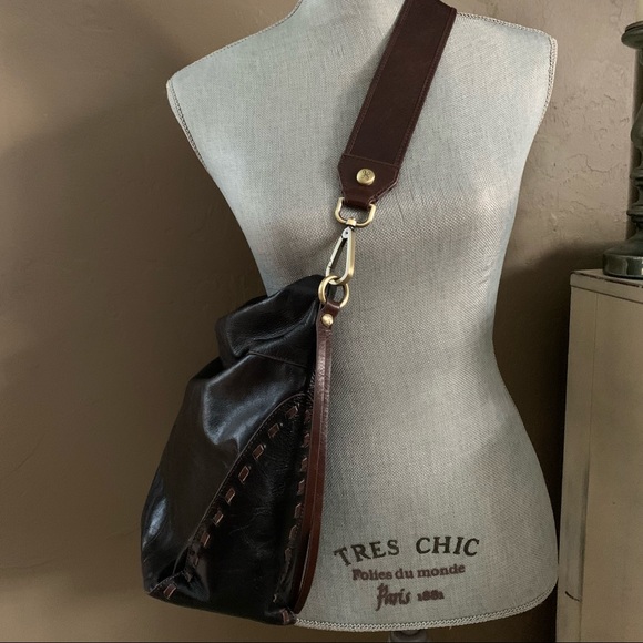 HOBO Leather Messenger Bag - Picture 3 of 14